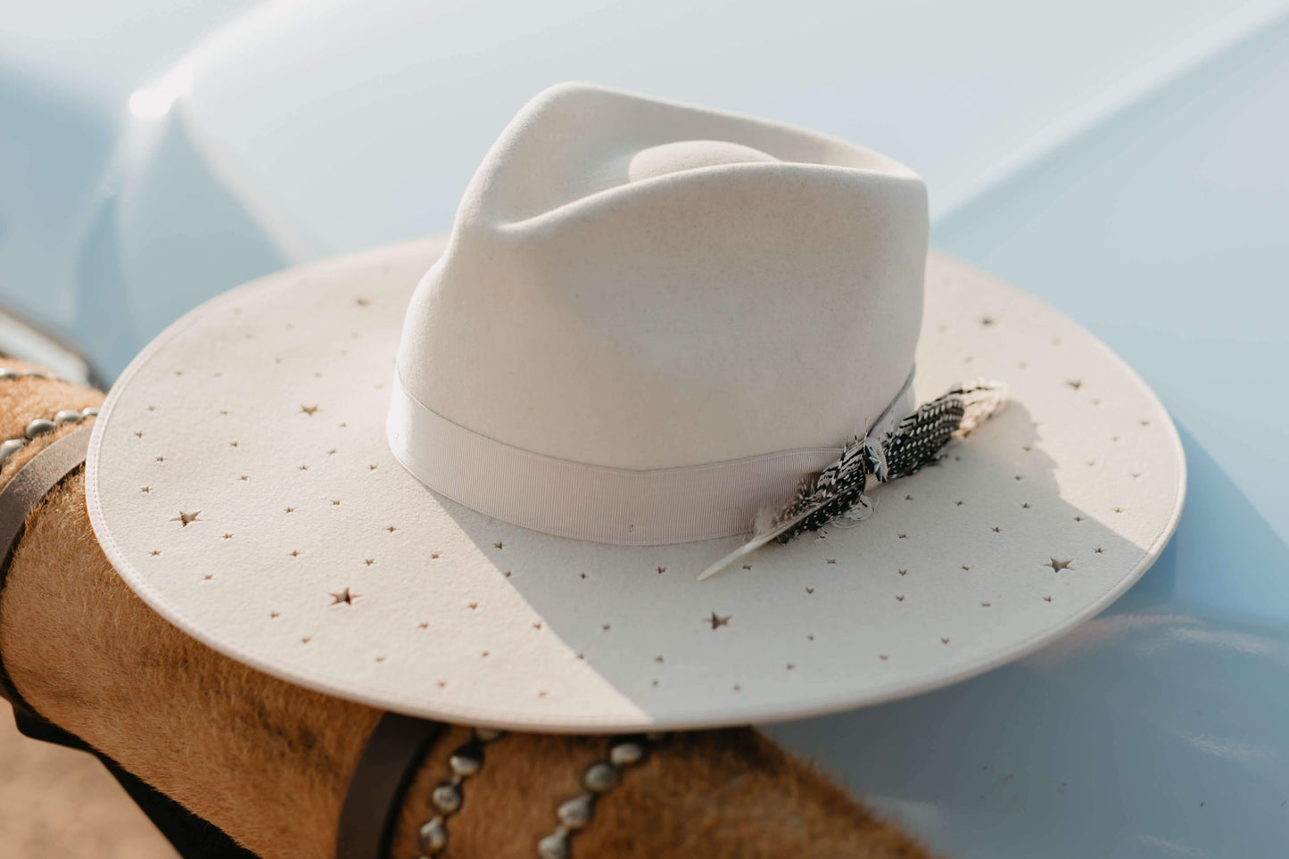 Milton Menasco x Tenlea Hunter - Stetson Star Special Edition Hat in Bone